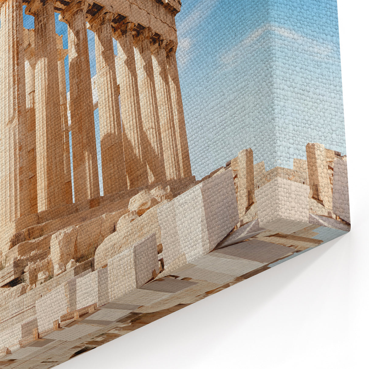 Parthenon Canvas - Iconic Ancient Greek Architecture for Modern Decor