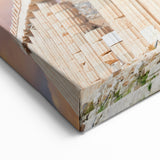 Acropolis Artwork - Parthenon Canvas with Rainbow for Athens Wall Art