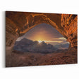 Arabian Sunset Canyon Prints - Saudi Arabian Desert Landscape Art
