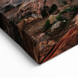 Parthenon Canvas - Acropolis Artwork with Sunset for Athens Wall Art