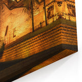 Diriyah Fortress Night Scene Prints - Saudi Arabian Landmark Wall Art