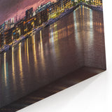 Auckland Skyline Print - Twilight City Art