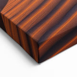 Saudi Arabian Desert Sunset Art - Scenic Sand Dunes at Sunset Wall Print