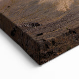 Scenic Volcanic Crater at Sunset Wall Print - Saudi Arabian Crater Art