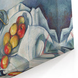 Paul Cezanne Prints - Elegant Still Life with Fruit Post-Impressionist Art