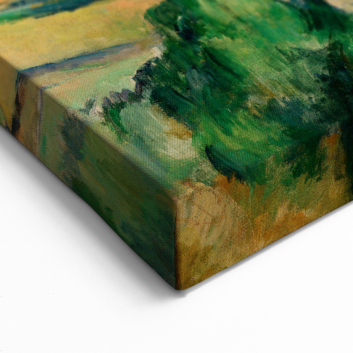 Paul Cezanne Prints - Majestic Mountain Landscape Post-Impressionist Art