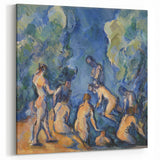 Paul Cezanne Prints - Bathers in Nature Post-Impressionist Wall Art