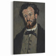 Paul Cezanne Prints - Introspective Man Portrait Post-Impressionist Wall Art