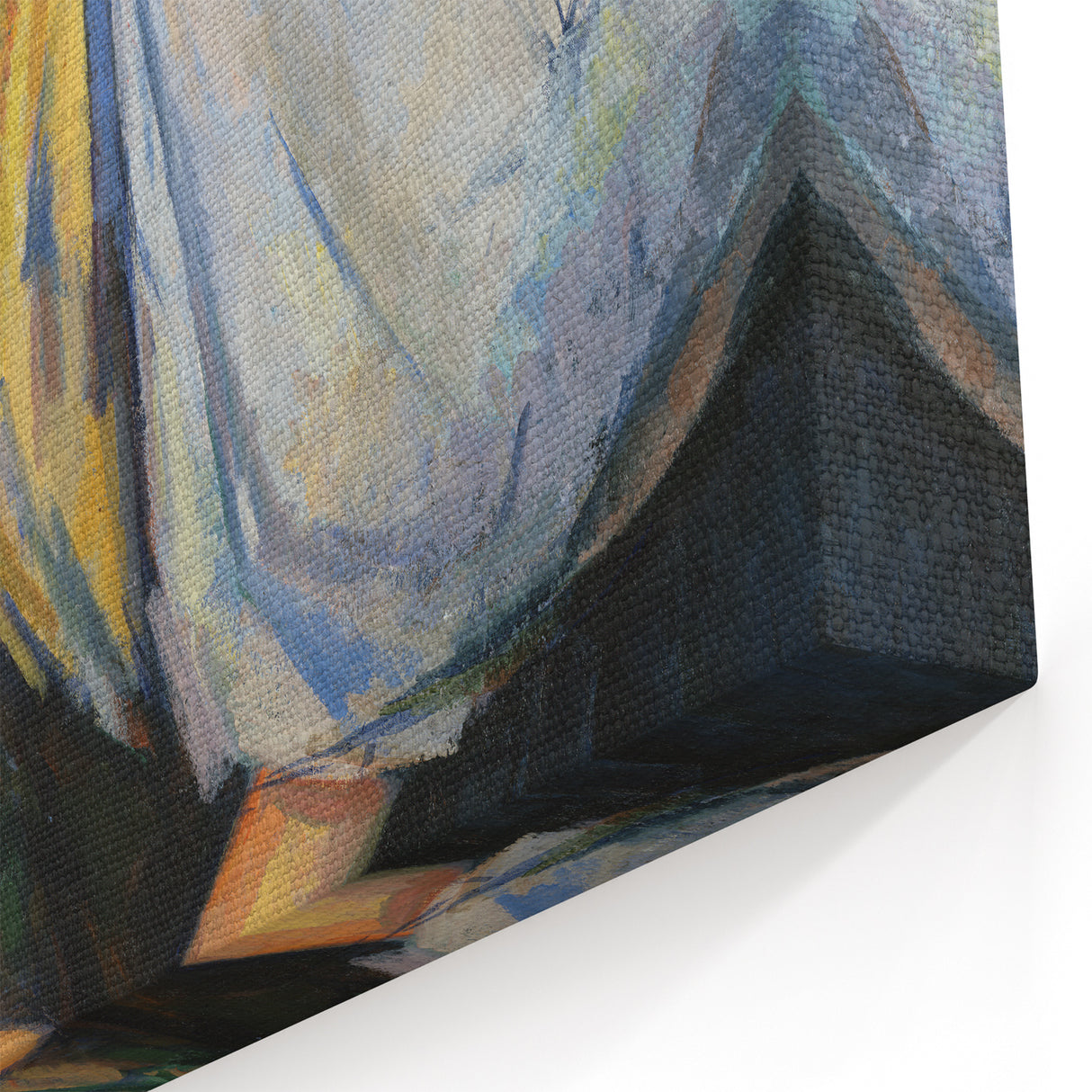 Paul Cezanne Prints - Pensive Woman Portrait Post-Impressionist Wall Art