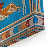 Crete Art Prints - Minoan Bull Leaping Fresco from Knossos Wall Art