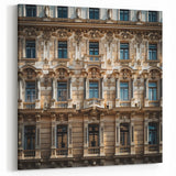 Ornate Façade Building Wall Print - Middle Eastern Architecture Art