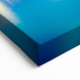 Crete Photography Art - Evening Waterfront Scene with Starry Sky Print