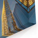 Modern Middle Eastern Architecture Art - Skyscraper Skyline Wall Print