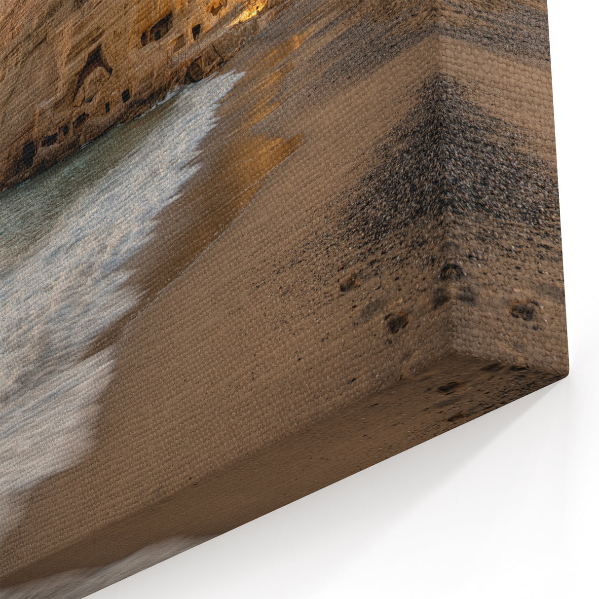 Crete Wall Art - Stunning Coastal Views of Matala Caves at Sunset