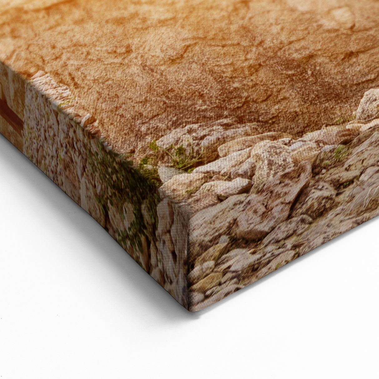 Crete Framed Art - Knossos Palace at Sunrise with Historic Charm