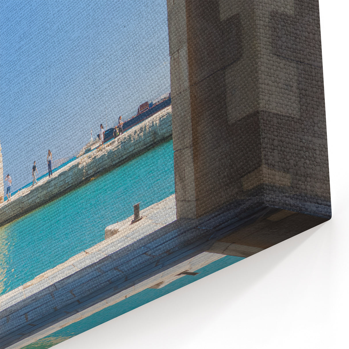 Crete Scenery Wall Art - Venetian Lighthouse of Rethymno