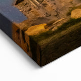 New Zealand Travel Art - Milky Way over Canterbury Stone Chapel Print