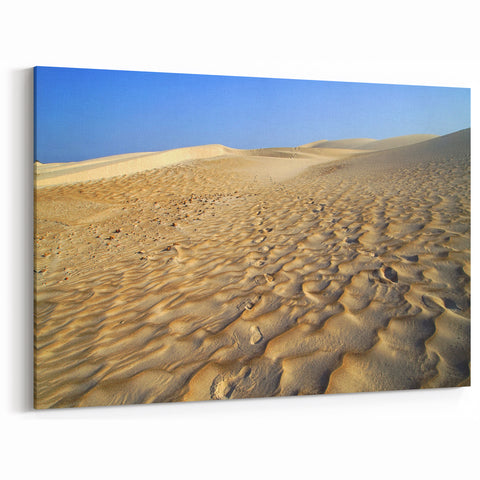 Scenic Yemen Art - Vast Desert Dunes in Scenic Yemen Art