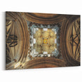 New Zealand Scenery Prints - Canterbury Cathedral Ceiling Art Print