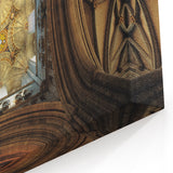 New Zealand Scenery Prints - Canterbury Cathedral Ceiling Art Print