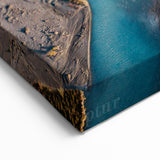 New Zealand Scenery Prints - Canterbury River Landscape Photography Art