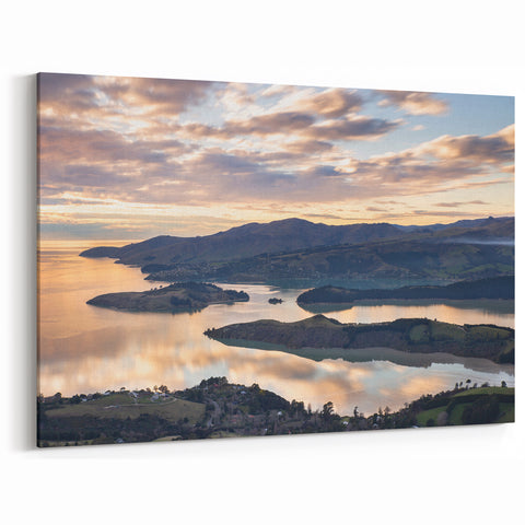 New Zealand Nature Wall Decor - Canterbury Coastal Photography Art Print