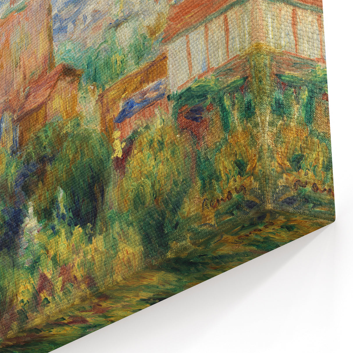 Pierre-Auguste Renoir Cityscape | Lush French Impressionist Wall Art
