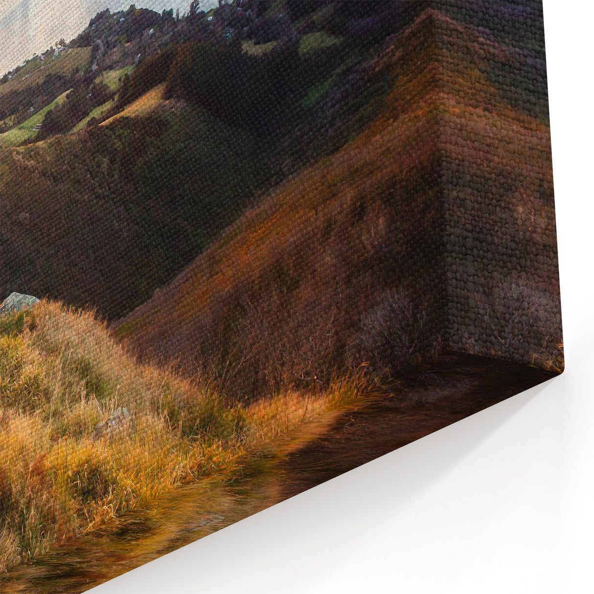 Scenic Canterbury Sunrise Art - New Zealand Landscape Photography Print