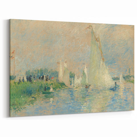 Pierre-Auguste Renoir Sailboat Scene | Serene Impressionist Wall Art