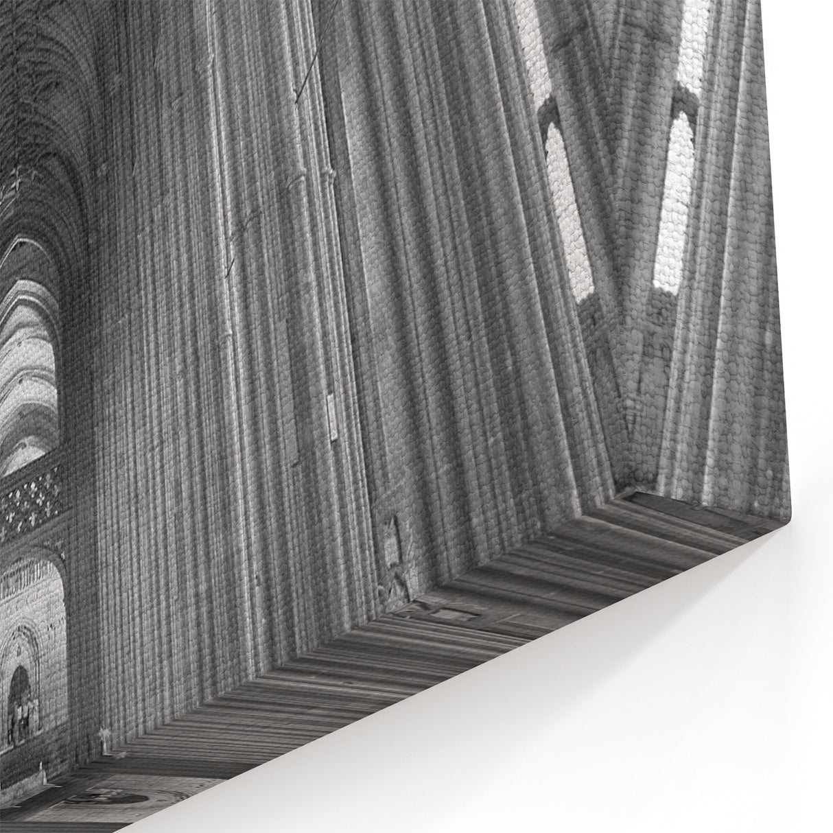 Canterbury Black and White Art - Historic Cathedral Photography Print