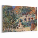 Pierre-Auguste Renoir Garden Scene | Charming French Impressionist Art