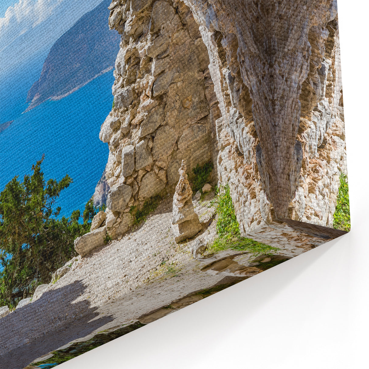 Rhodes Island Canvas - Historic Rhodes Paintings for Wall Decor
