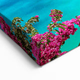 Rhodes Island Canvas - Scenic Greece Landscape Art with Beach View