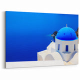 Scenic Santorini Prints - Greece Landscape Art with Iconic Dome
