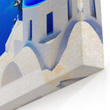 Scenic Santorini Prints - Greece Landscape Art with Iconic Dome