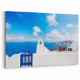 Greek Island Artwork - Scenic Santorini Prints with Aegean View