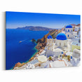 Scenic Santorini Prints - Greece Landscape Art with Coastal View