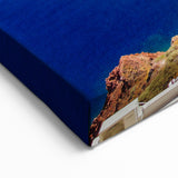 Scenic Santorini Prints - Greece Landscape Art with Coastal View
