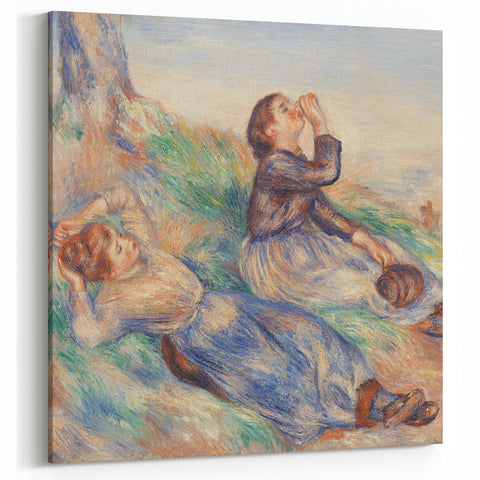 Pierre-Auguste Renoir Paintings - Impressionist Art Print - Scenic Wall Decor