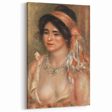 Pierre-Auguste Renoir Paintings - Impressionist Portrait Art - Wall Decor