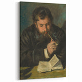 Pierre-Auguste Renoir Paintings - Impressionist Reading Portrait - Wall Art