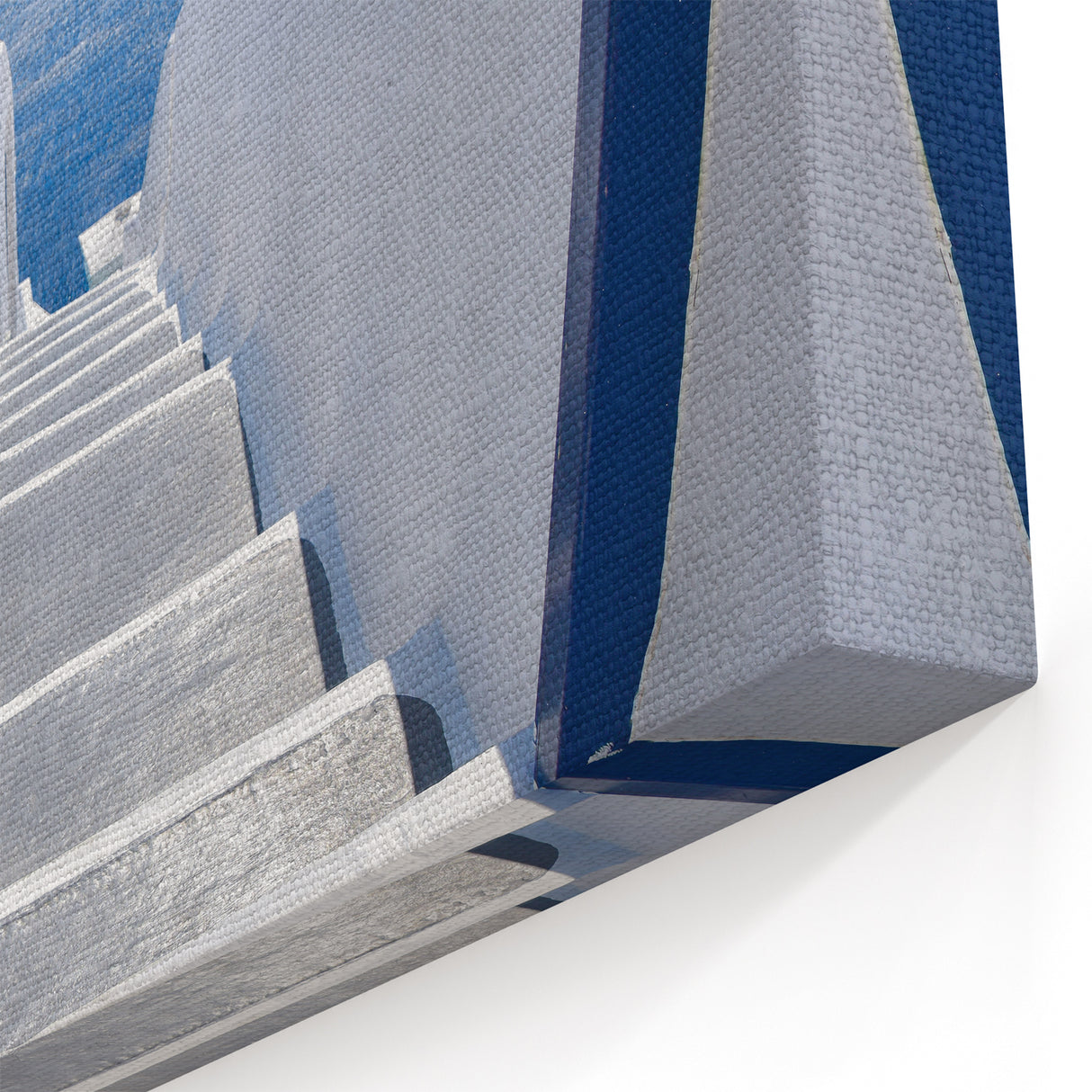 Santorini Wall Art – Scenic Greek Island Artwork with Aegean Sea View