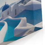 Santorini Canvas Prints – Scenic Greece Landscape Art of Aegean View