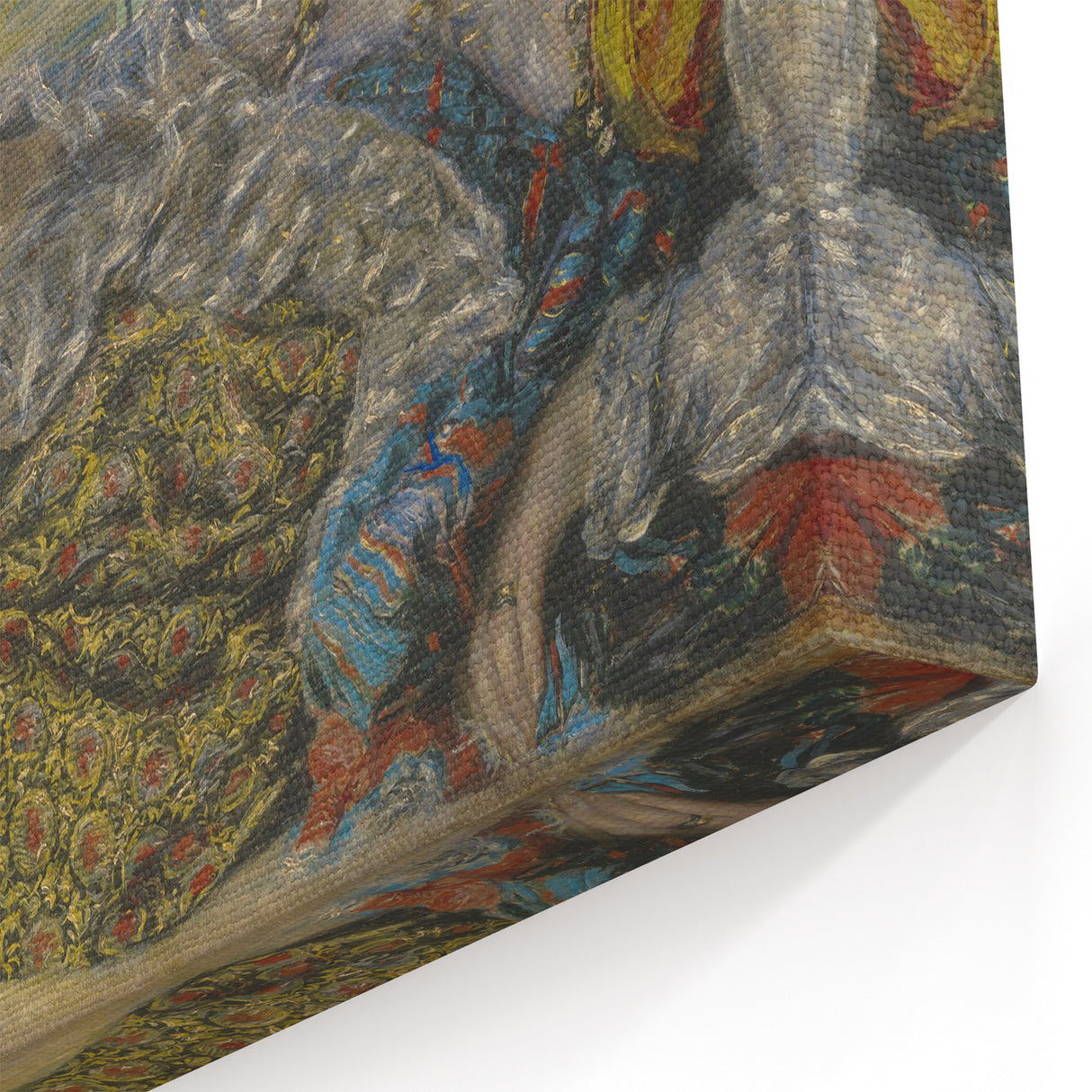 Pierre-Auguste Renoir Paintings – Impressionist Art Print of Reclining Woman