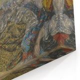 Pierre-Auguste Renoir Paintings – Impressionist Art Print of Reclining Woman