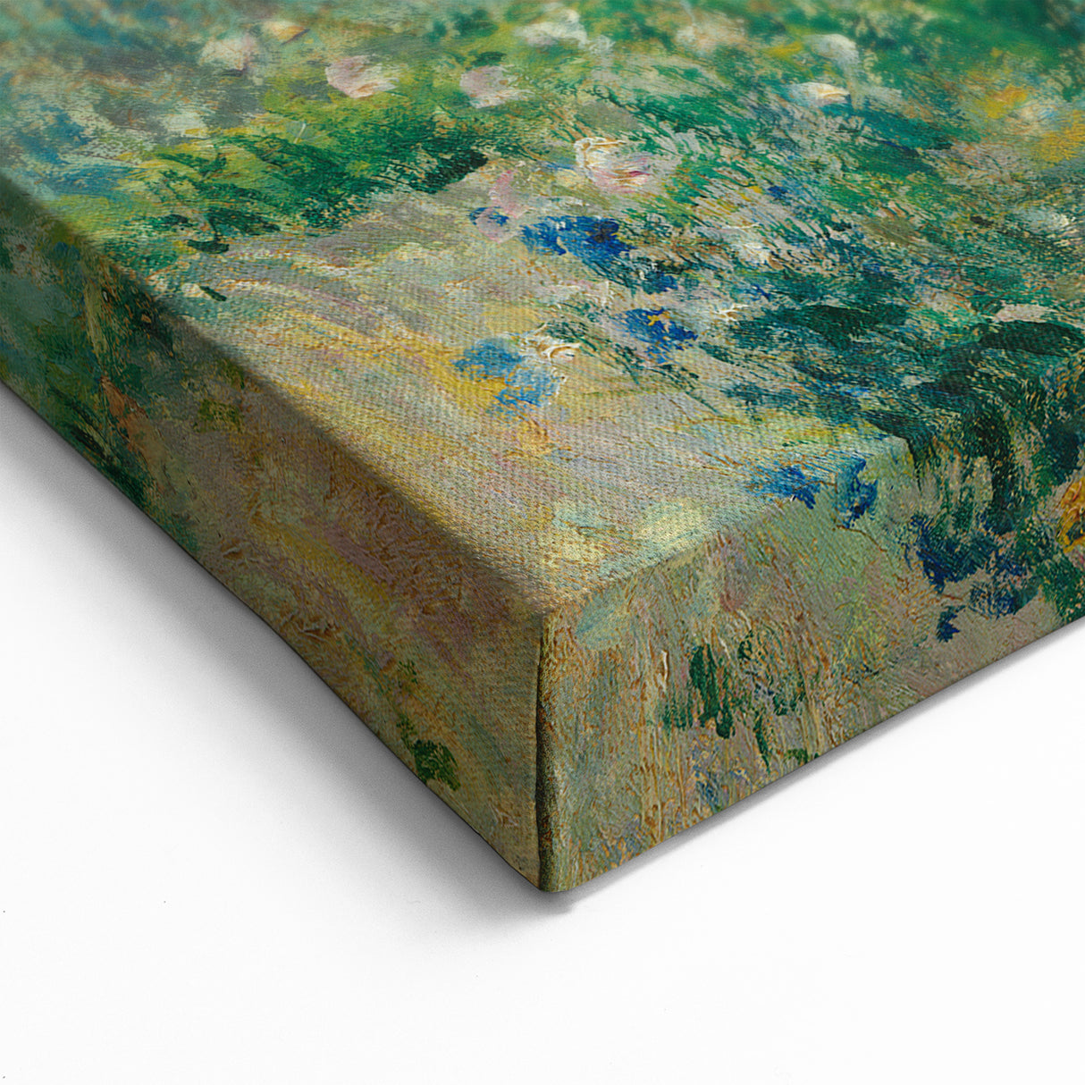 Pierre-Auguste Renoir Paintings – Impressionist Art Print of Garden Scene