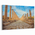 Ancient Ruins Wall Art - Architectural Canvas Print for Historical Decor