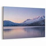 Canterbury Wall Art - New Zealand Serene Snow Mountain Landscape Prints