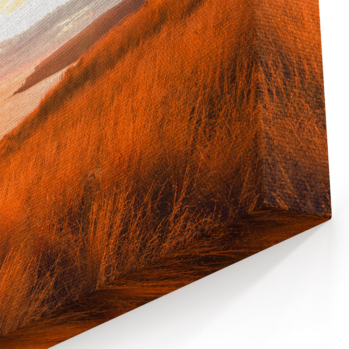 Canterbury Wall Art - Scenic New Zealand Sunset Over Coastal Fields