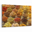 Vibrant Dubai Spice Market Art - Colorful Canvas Prints Featuring Exotic Spices